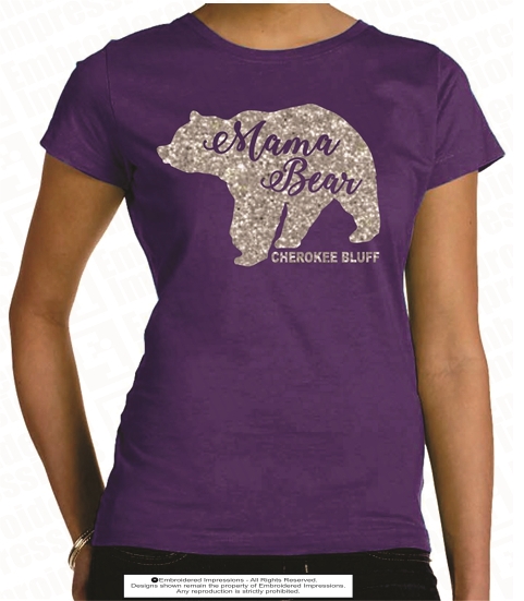 Mama Bear Silhouette Tee