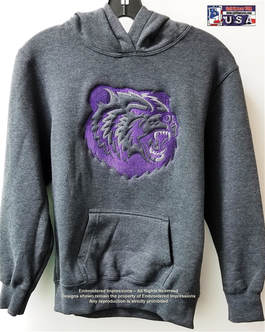 Cherokee Bluff Bears 3D Puff Hoodie