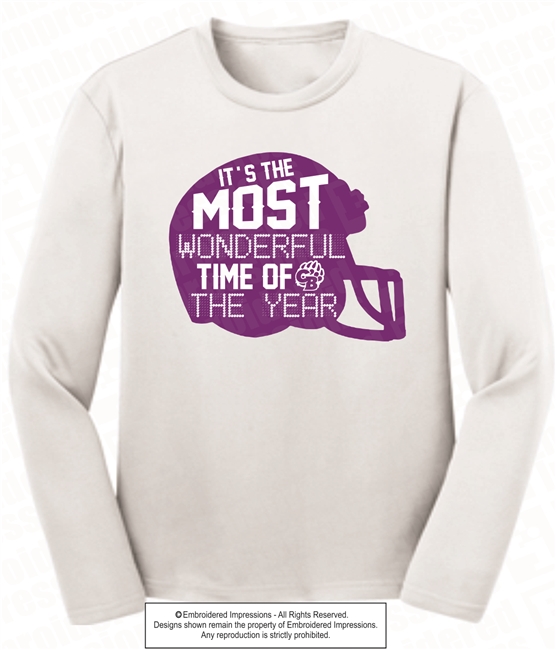 Most Wonderful Time Wicking Long Sleeve Tee