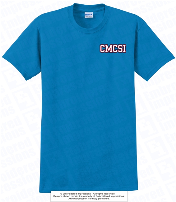 Left Chest CMCSI Cotton Tee