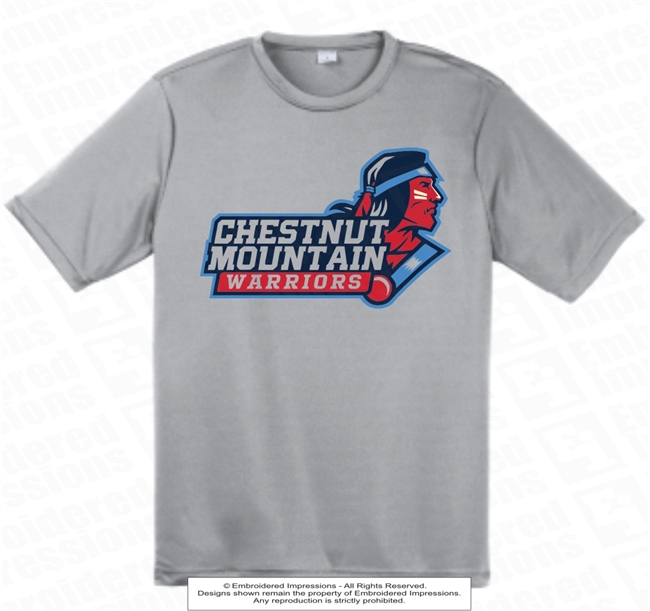 Chestnut Mountain Warriors Wicking Tee