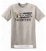 Falcons Country Distressed Fine Jersey Tee