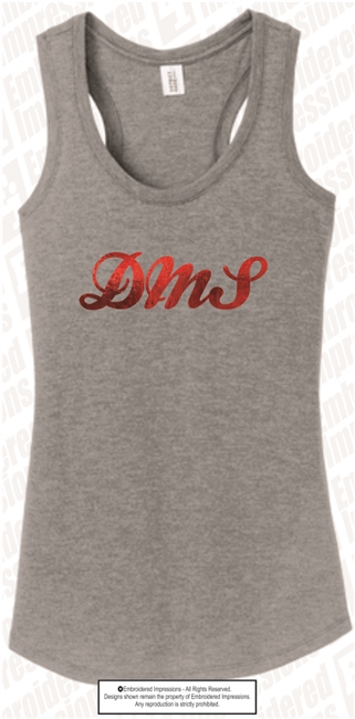 DMS Ladies Tri-Blend Tank