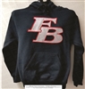 Silver Glitter Flowery Branch Hoodie