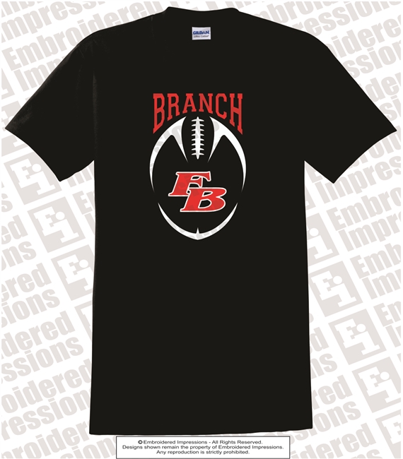 FB Branch Football Tee