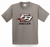 Flowery Branch Logo Soccer Tee