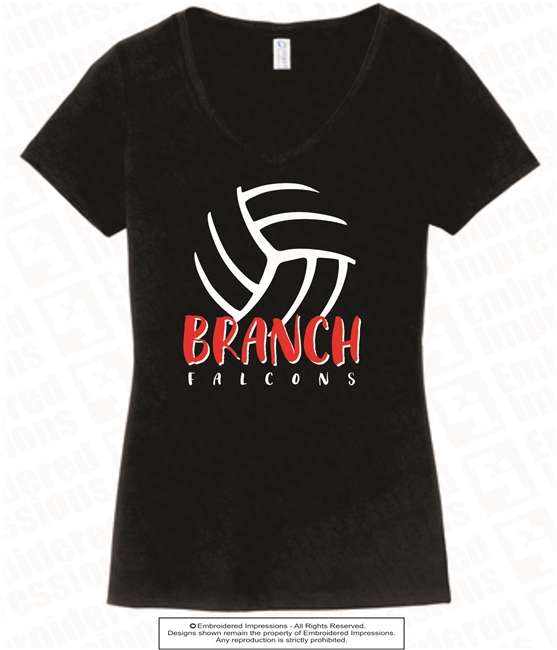 BRANCH Volleyball V-Neck