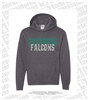 Friendship Falcons Distressed Logo Hoodie