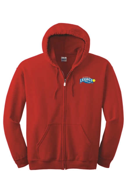 Georgia Legacy Full Zip Hooded Sweatshirt