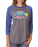 Georgia Legacy Baseball Mom Glitter Tee