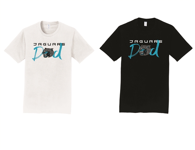 Jones Jaguars Dad Short Sleeve tee - black or white