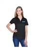 Jones Jaguar Black Ladies Polo