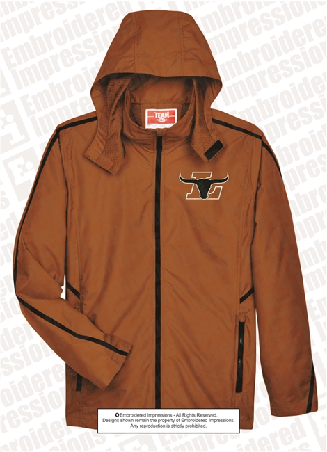 Adult Light Weight Full Zip Hooded Jacket