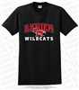 Full Color Lanier Wildcats Logo Tee