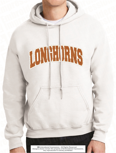 Stacked Twill Longhorns Hoodie