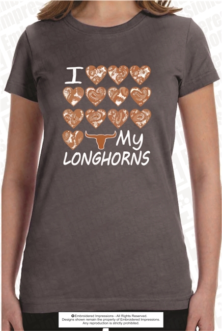 I HEART My Longhorns Tee