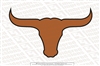 Lanier Longhorns Logo Sticker