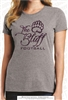 The Bluff Football Glitter Tee