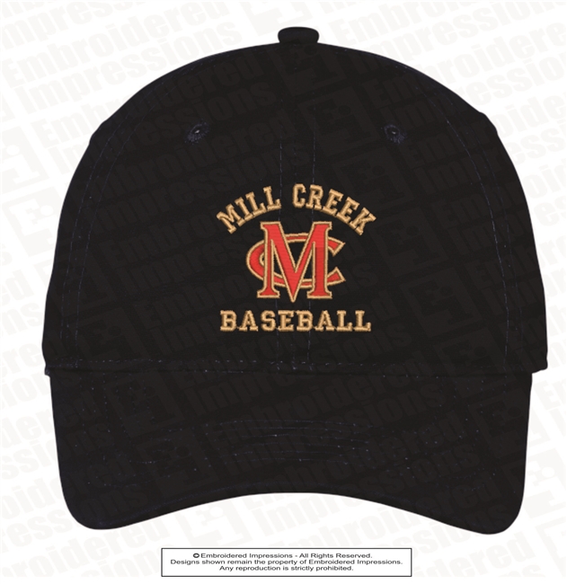 Mill Creek Baseball Soft Brushed Canvas Cap