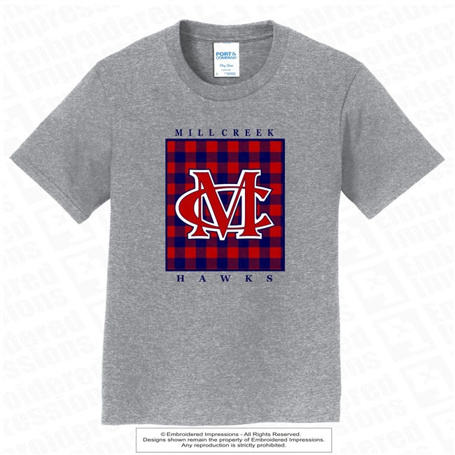 MC Hawks Buffalo Plaid Tee