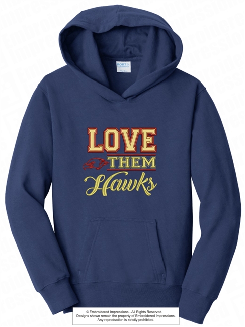 Love Them Hawks Hoodie