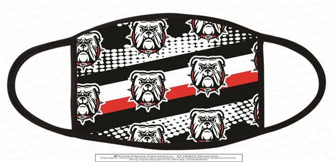 Bulldogs 3 Ply Polyester Mask