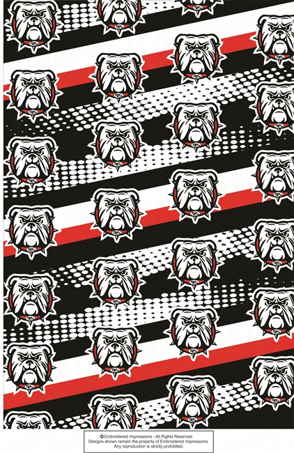 Bulldogs Polyester Neck Gaiter