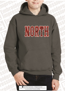 North Gwinnett Glitter Hoodie