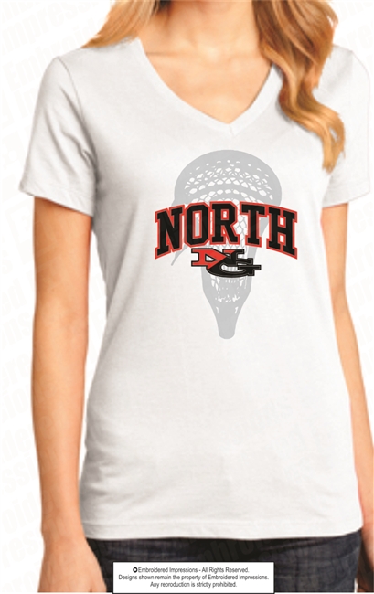 North Ladies Perfect Weight V-Neck Tee