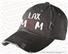 LAX Mom Distressed Cap