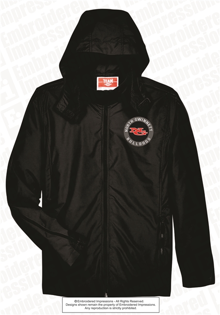 NG Bulldogs Rain Jacket with Mesh Lining