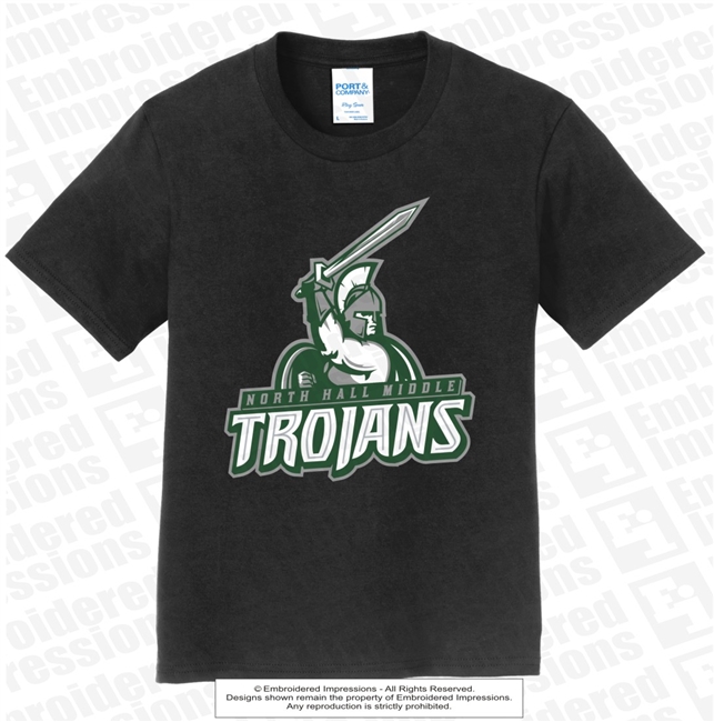 North Hall Middle Trojans Tee