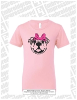 Roberts Elementary Bulldog Bow Tee