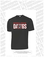 Roberts Strong Dawgs Black Tee