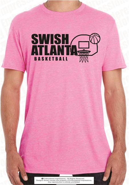 Swish Atlanta Basketball Tee