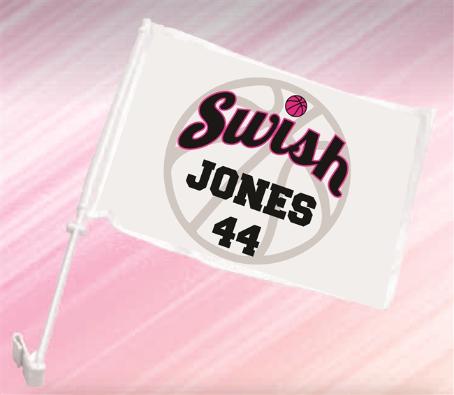 Swish Atlanta Custom Car Flag