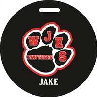 WJES Custom Bag Tag