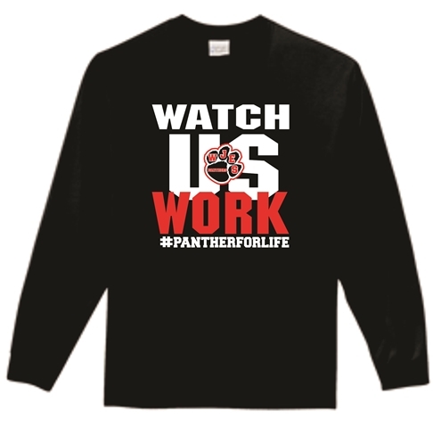 WJES Watch Us Work Long Sleeve Tee Shirt