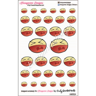 Angry Emoticon Set