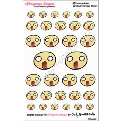 Shocked Emoticon Set