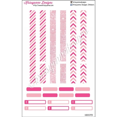 KAD Decoration Set - Pink Decoration Strips