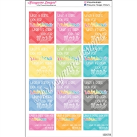 Quote Stickers - Look For Stars