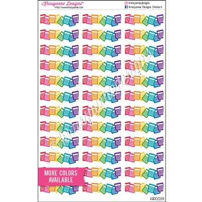 Calculator Diecut Strips - Set of 36