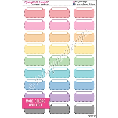 Dotted Half Box Header with Overlay - Set of 27