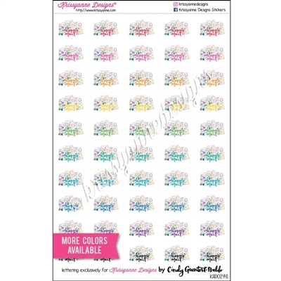 Happy Mail Splash - Set of 50