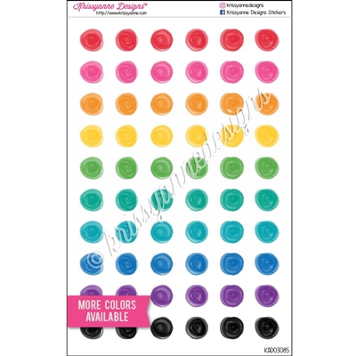 Color Swatch Stickers - Set of 60