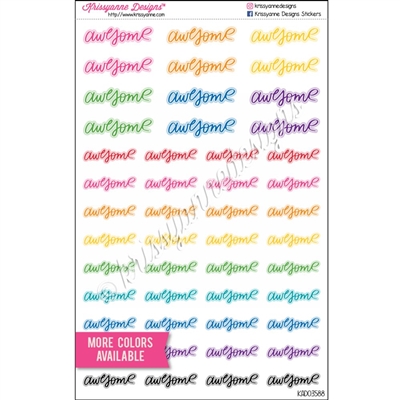 Awesome Script Splash - Set of 48