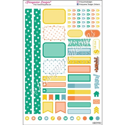 KAD Personal Weekly Planner Set - Pinch Proof
