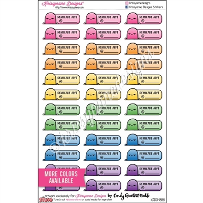 Remicade Appointment Event Stickers - Set of 36