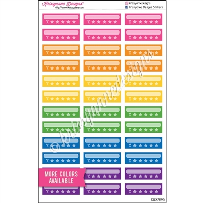 Meal Rating Stickers - Set of 36